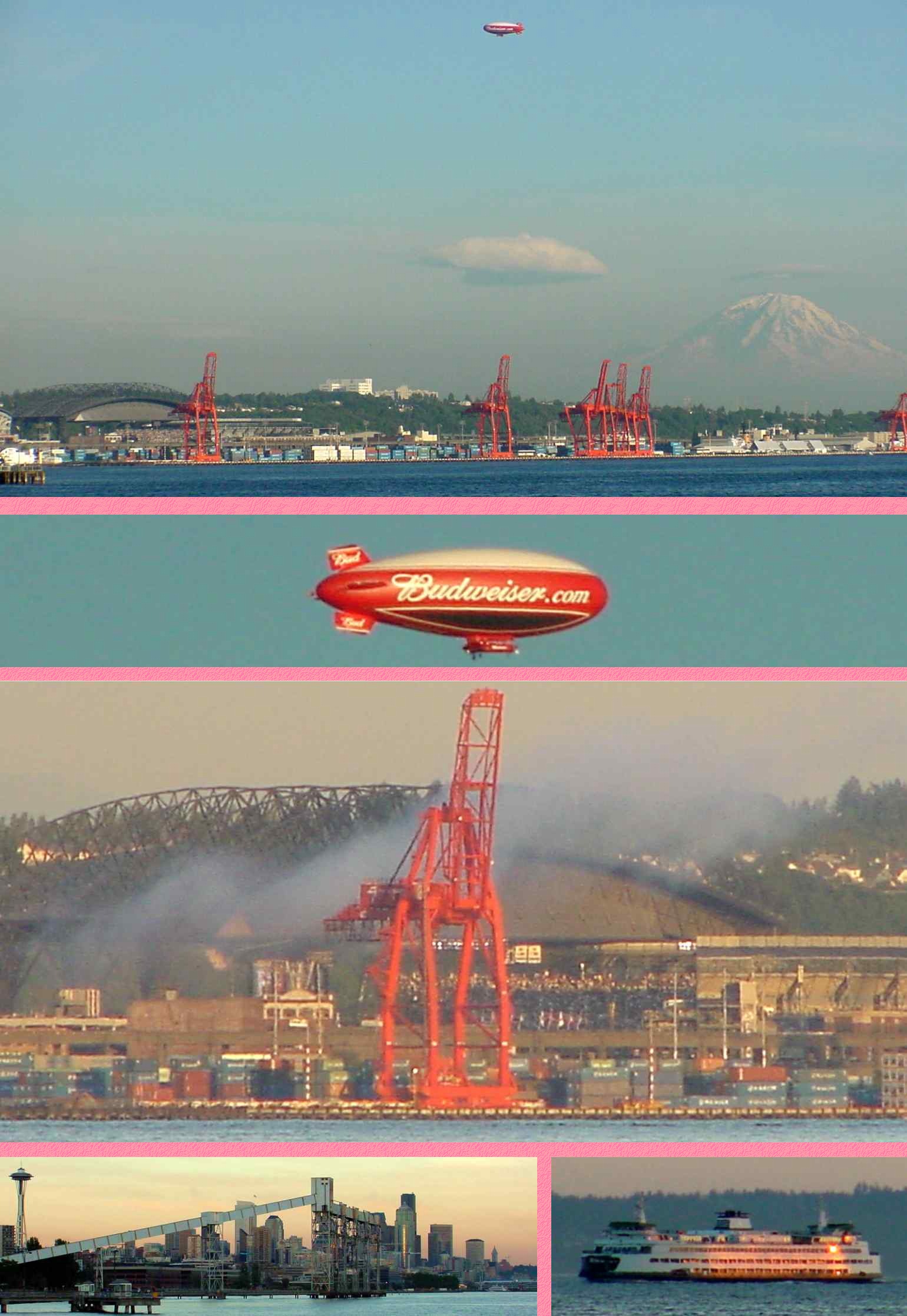 All Star Game from across Elliott Bay - July 10, 2001
 - Enlarged