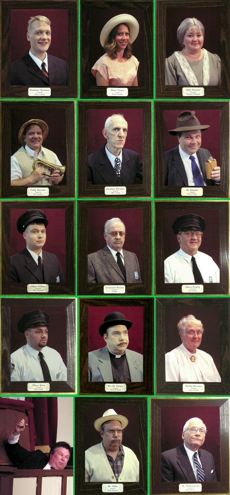 "Arsenic and Old Lace" Cast Portraits - 09/1/03