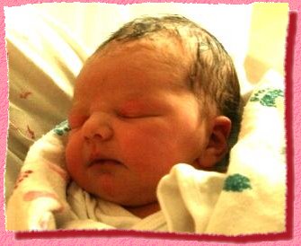 Constanze's new baby daughter "Charlie" - 3/27/08