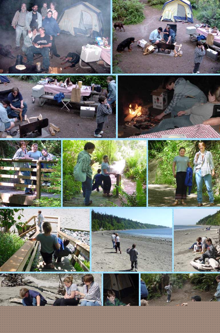 South Whidbey State Park Camping - 5/25/01 and 5/26/01