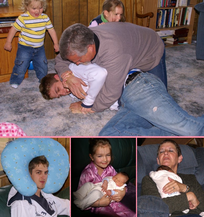 Charlie's Third Day - Visiting Relatives - 3/29/08
Click the collage to enlarge it...