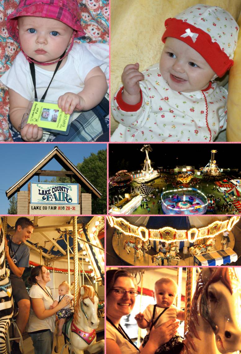 Charlie's First Fair - Lakeport - 8/28/08 - 9/1/08
Click this collage to enlarge it...