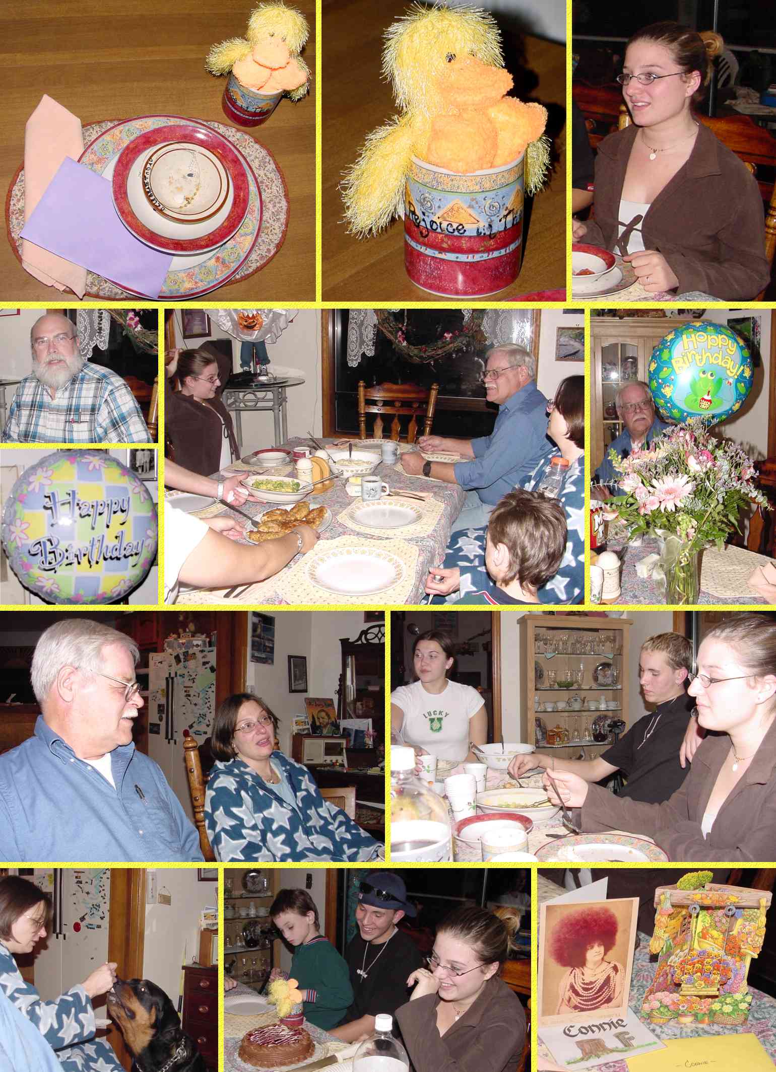 Connie's 15th Birthday Dinner Enlarged - October 10, 2002