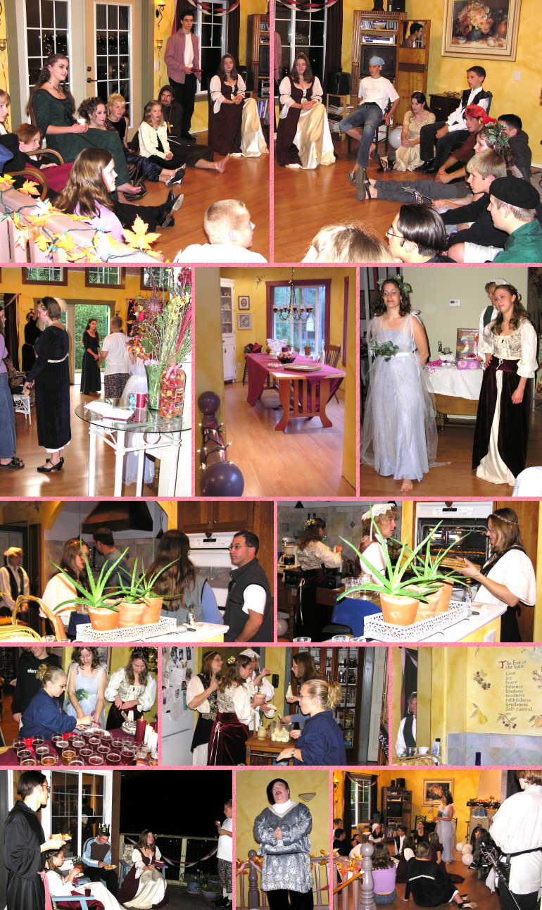 Connie's Shakespearean 16th Birthday Party - 10/10/03