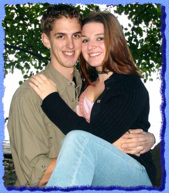 Jeffrey Starks and Constanze Joan's engagement photo -10/24/05