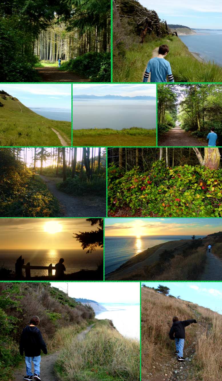 Gio's 2006 Hikes at Fort Ebey
( Click the collage to enlarge it ... )