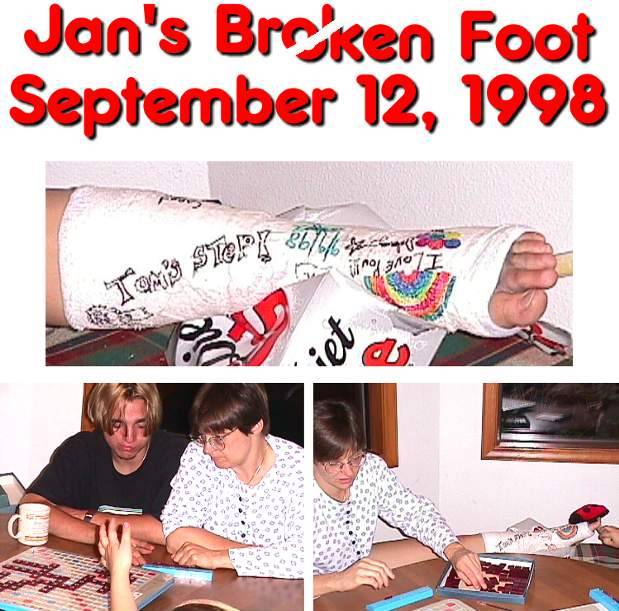 Jan's Broken Foot