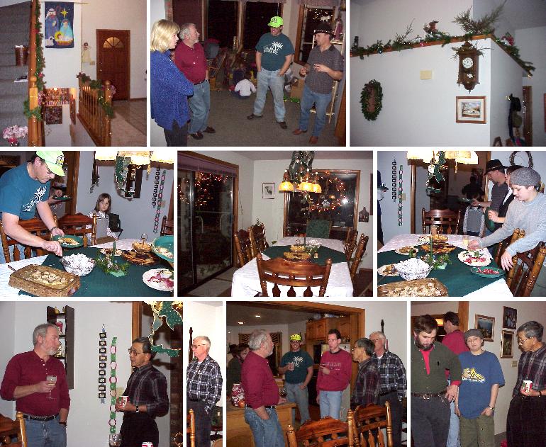Neighborhood ChristmasParty at our Home - 1999