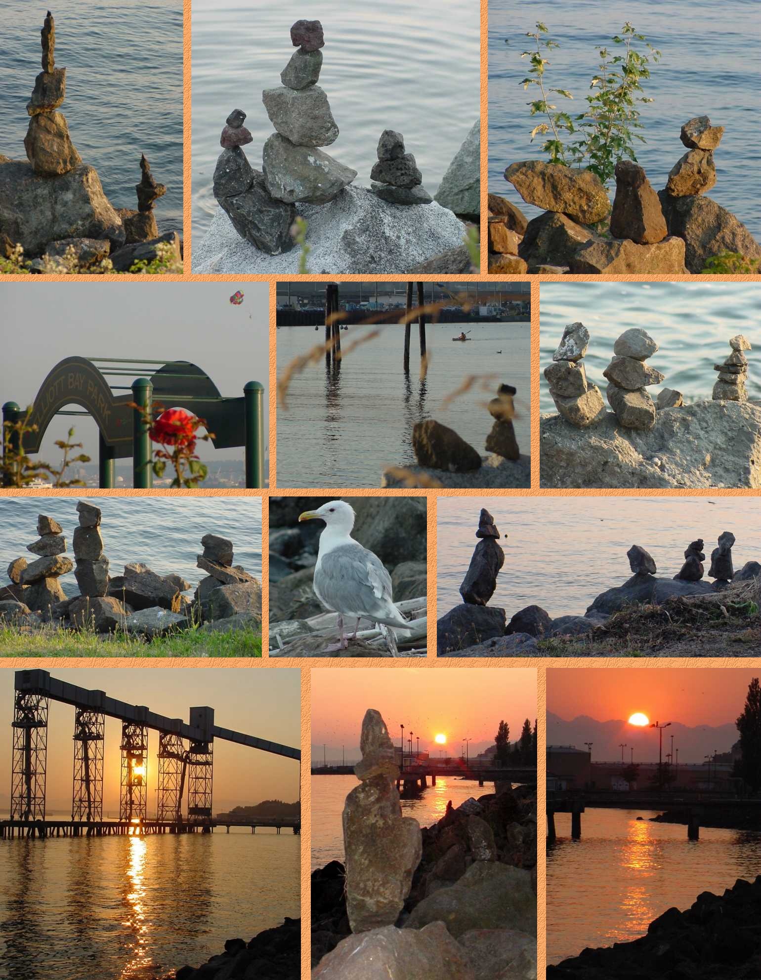 Elliott Rocks Again - August 15, 2001, Sunset - Enlarged