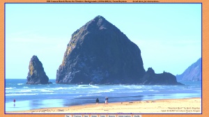 Click here for slides of Cannon Beach, Oregon