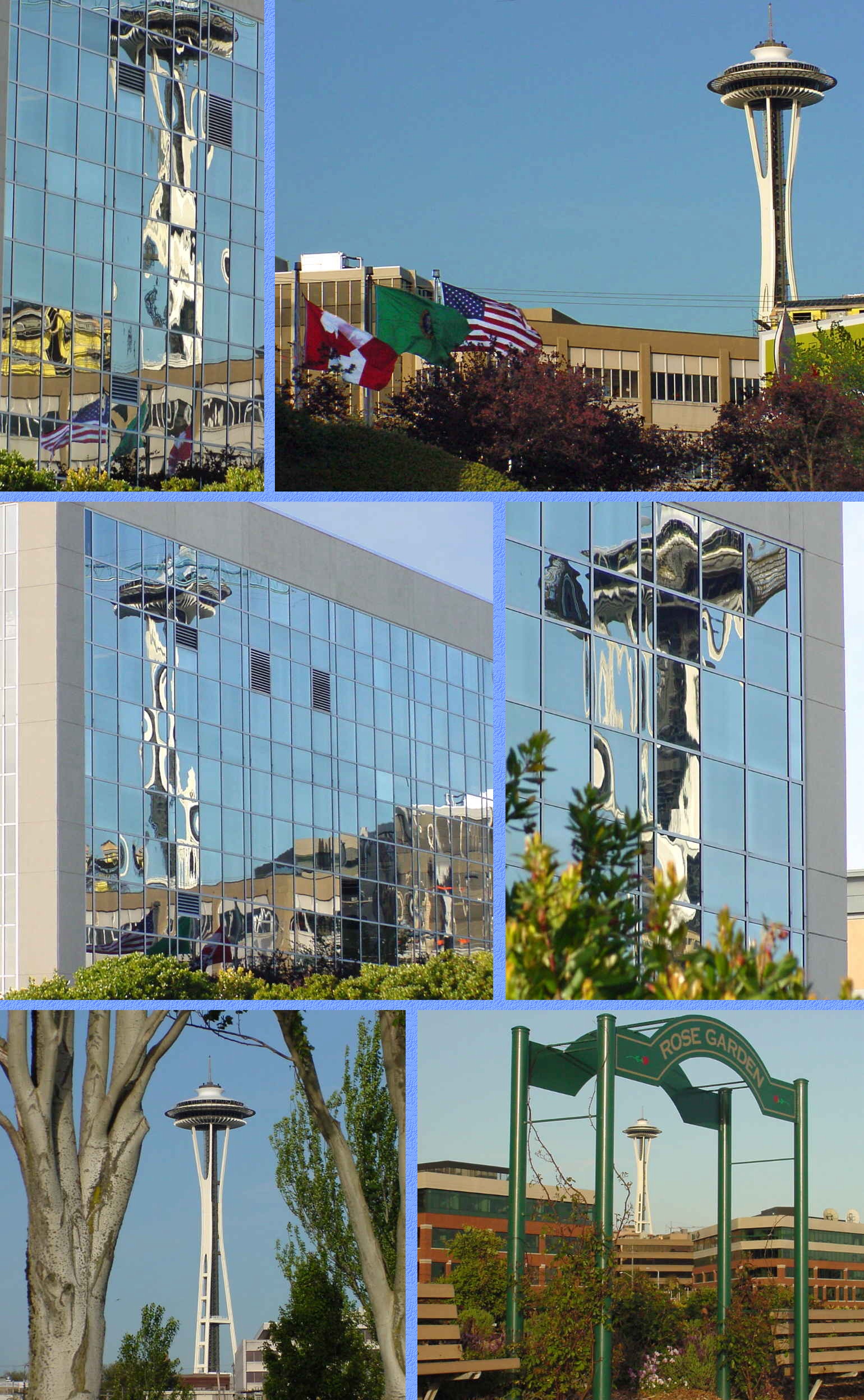 Space Needle Views (Top) - May 7, 2001 - Enlarged