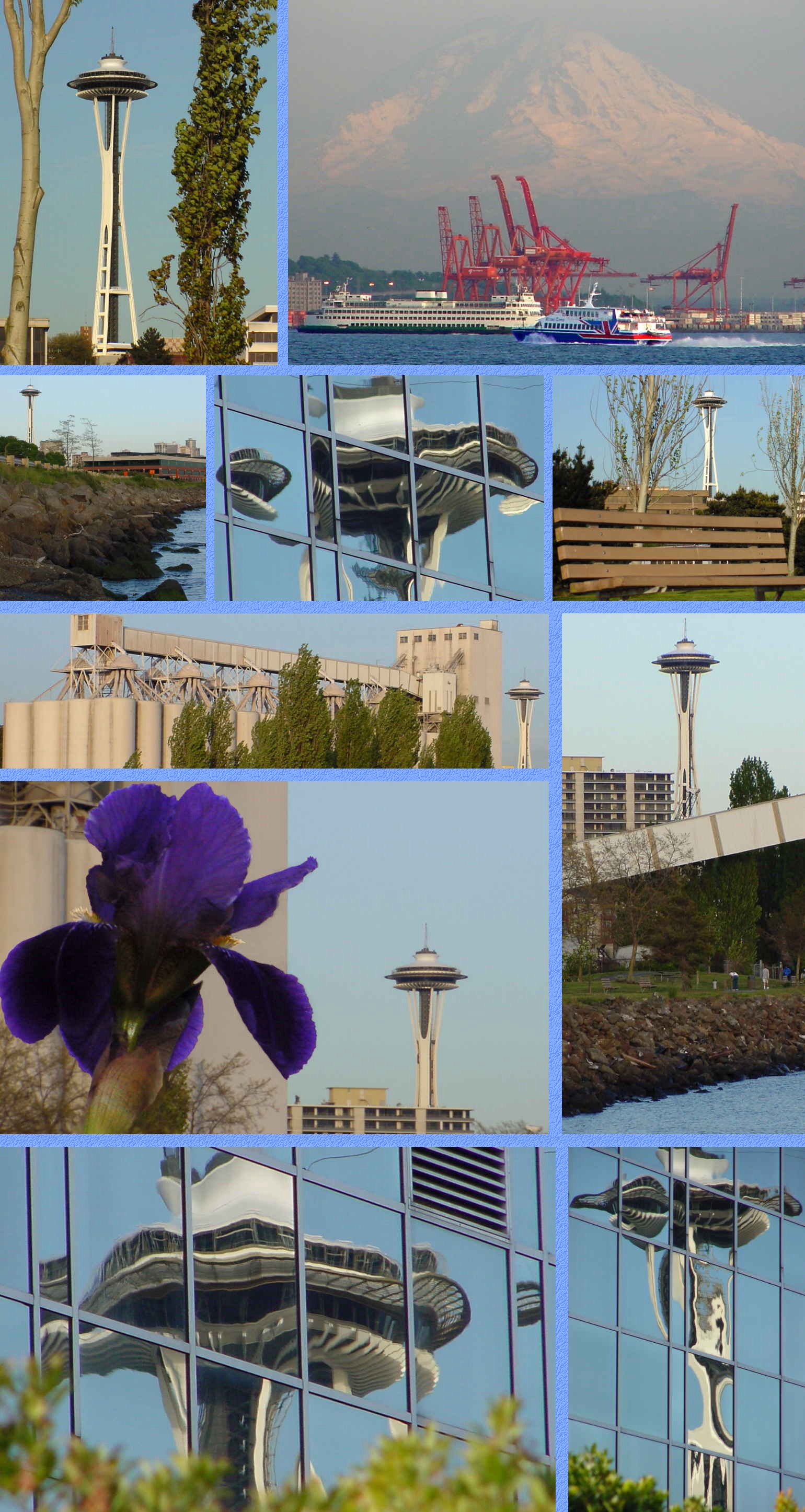 Space Needle Views (Bottom) - May 7, 2001 - Enlarged