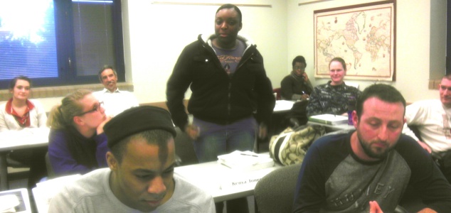 Some Students from one of my Statistics classes