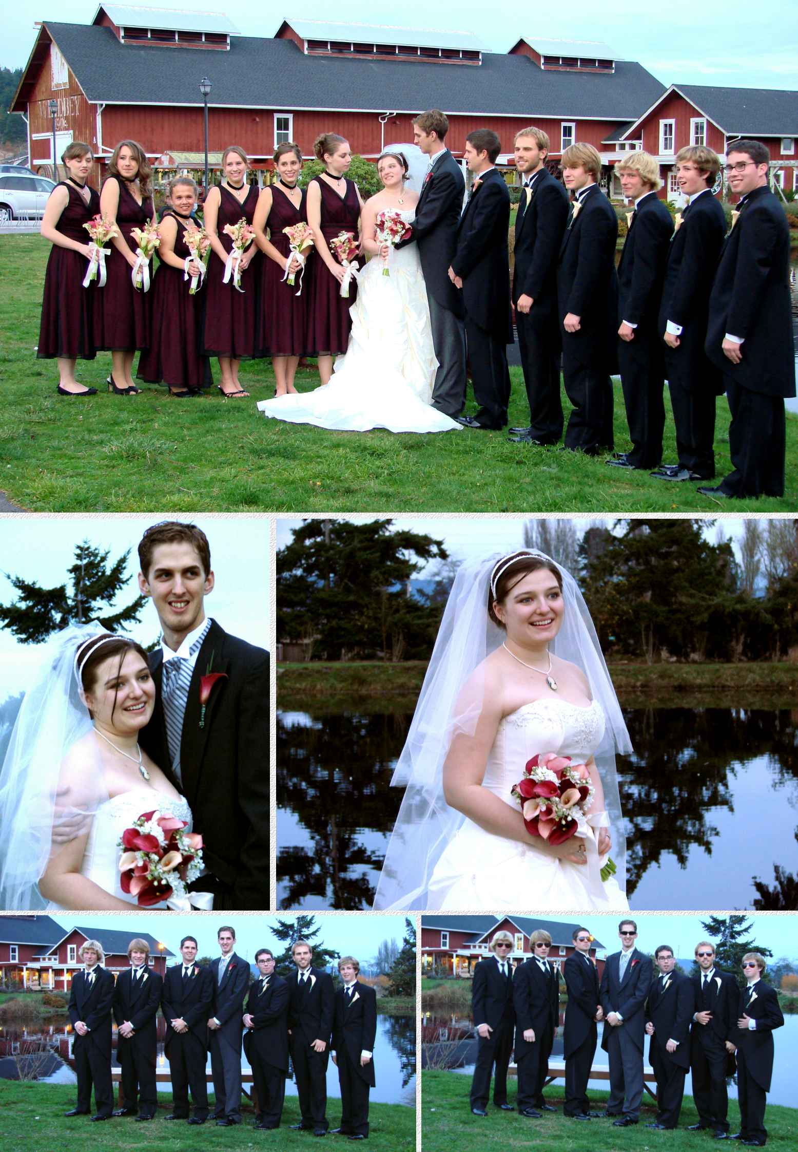 Constanze's Wedding Reception - 11/18/06
 First Pond Poses Enlarged