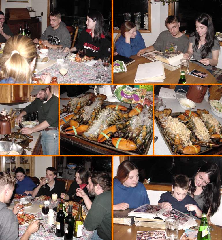 John's Lobster Feast, May 7, 2002