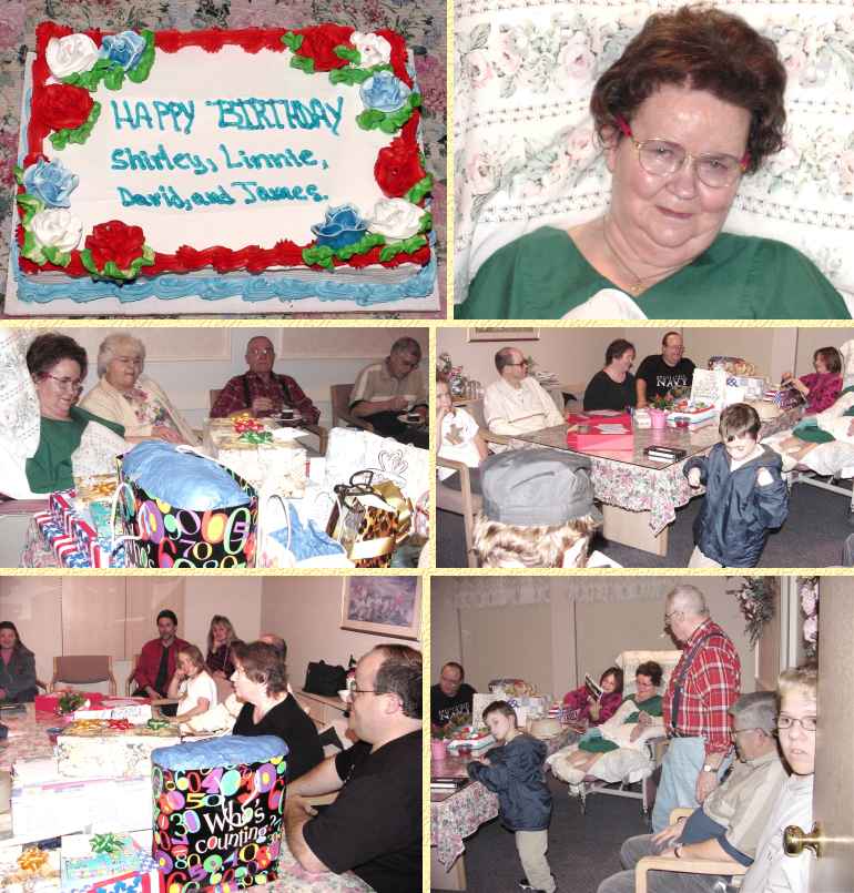 Shirley's Birthday Party - 11/25/01
(Click to enlarge)