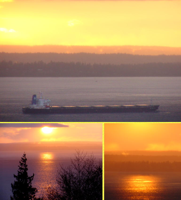 Yellow Sunset - April 10, 2001
(Click to enlarge)