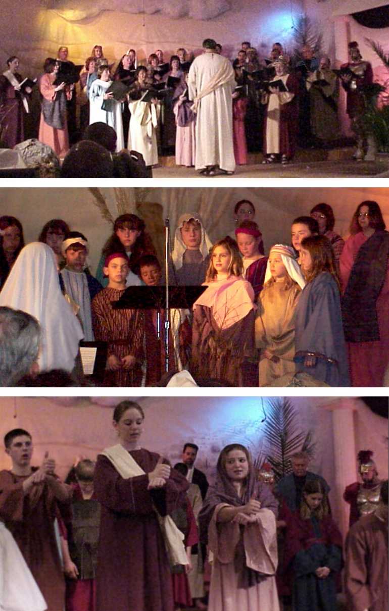 Easter Program - Adult and Children's Choirs and Glad Tidings - 3/31/03