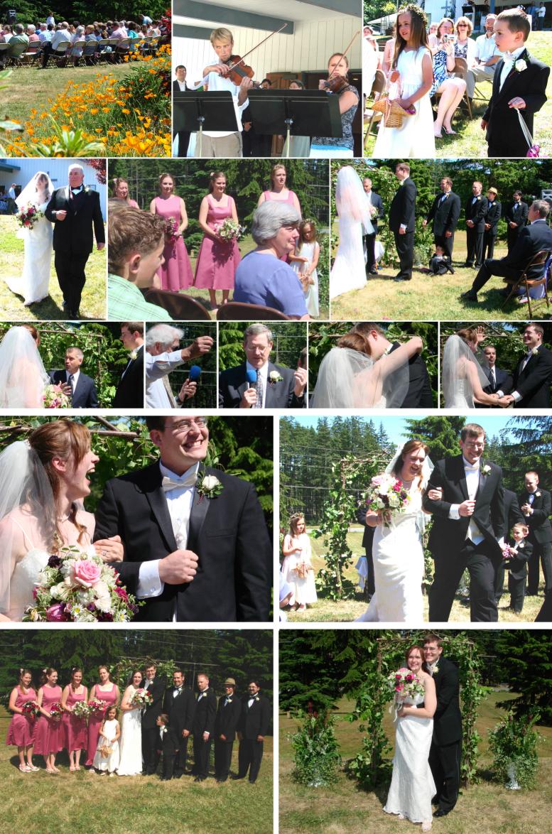 Wedding of Benjamin Cutshall and Michele Nelson - 6/30/07
( Click the photo collage to enlarge it. )