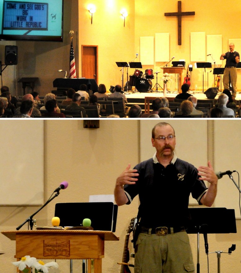 Dave Heinen preaching
"Whose Battle Is It?" - 7/17/11