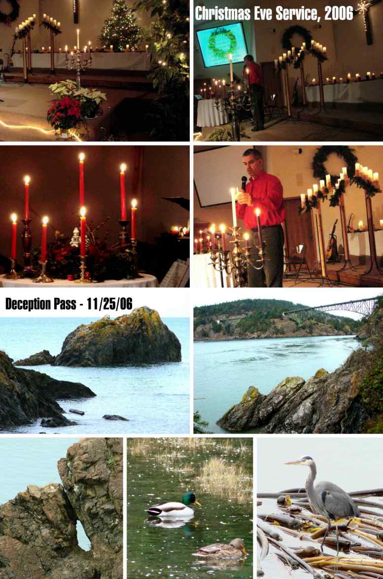 Sunday Service Scenes - December, 2006