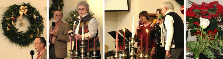 Sunday Service Scenes - December 9, 2007
( Click the collage to enlarge it... )