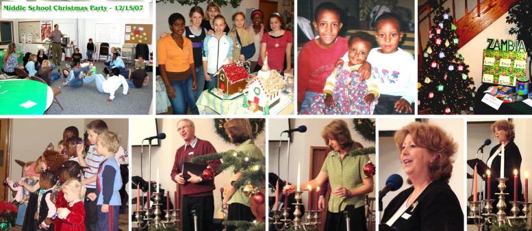 Sunday Service Scenes - December 16, 2007
( Click the collage to enlarge it... )