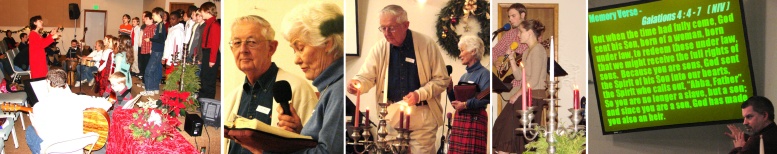 Sunday Service Scenes - December 23, 2007
( Click the collage to enlarge it... )