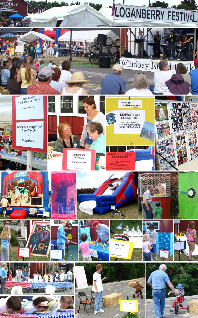 "Loganberry Children's Carnival" - July 28, 2007
( Click the photo collage to enlarge it.)