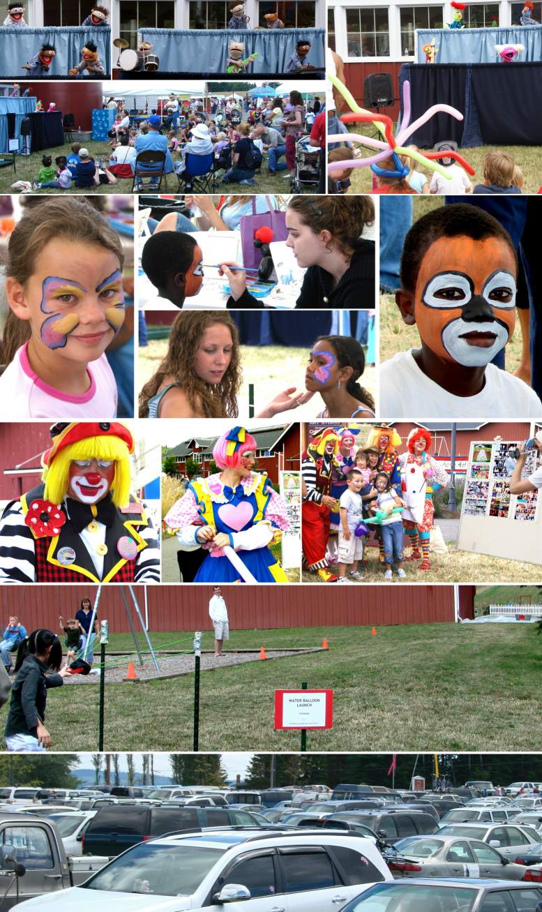"Loganberry Children's Carnival" - July 28, 2007
( Click the photo collage to enlarge it.)