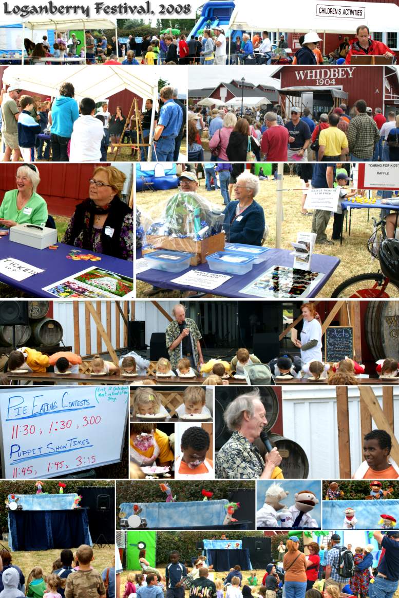 Loganberry Festival - 2008 - Top Collage - 7/26/08-7/27/08
( Click the collage to enlarge it... )
