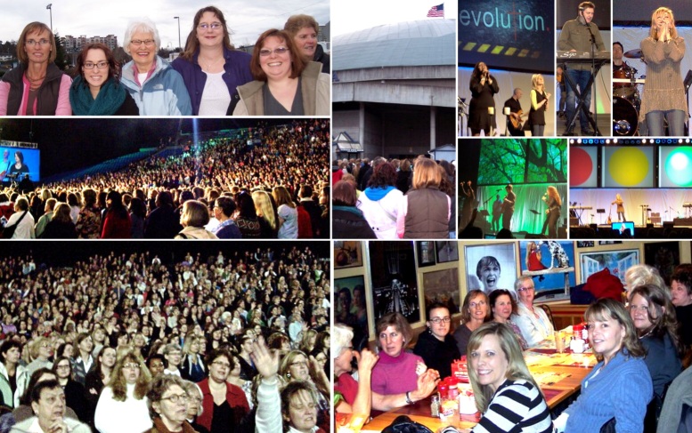 Beth Moore "Living Proof" Conference at Tacoma Dome - 3/11/11
( Click the photo collage to enlarge it. )