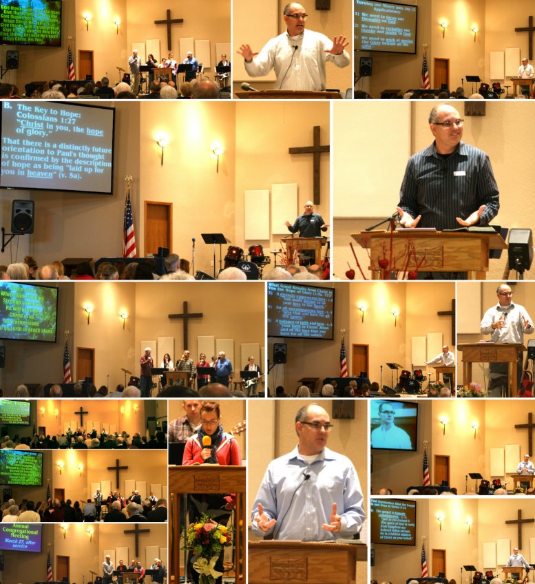 Sunday Service Scenes - February, 2011
( Click this collage to enlarge it... )