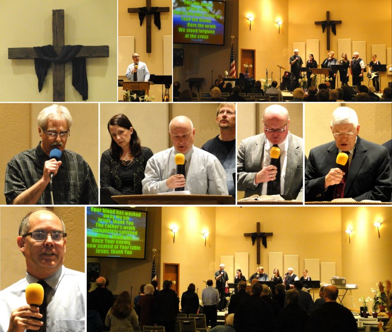 Good Friday Service - 4/22/11
( Click the photo collage to enlarge it. )