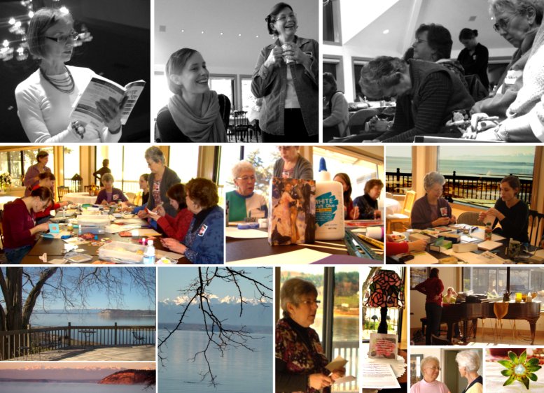 Women's Retreat - "Come into the Garden" - 2/21/10 - Photos by Rachel Walker
( Click the photo collage to enlarge it. )