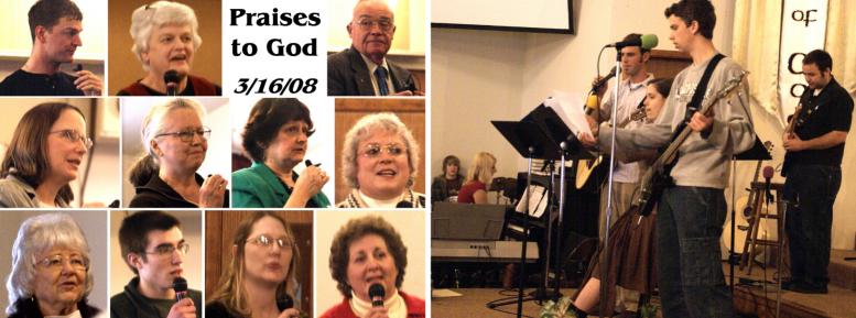 Sunday Service Scenes - March 16, 2008