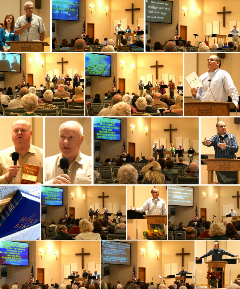 Sunday Service Scenes - October, 2010
( Click this collage to enlarge it... )