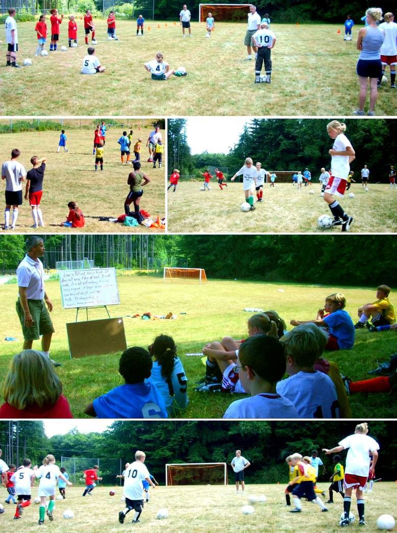 Soccer Clinic - 8/11/08
( Click the photo collage to enlarge it. )