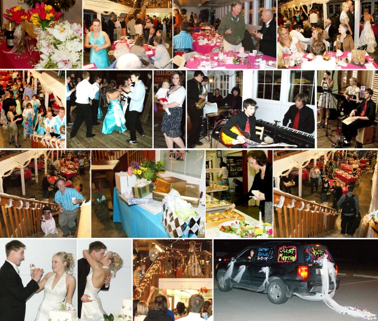 Wedding Reception of Rhett and Samantha Walker at Greenbank Farm - 3/21/09
( Click the photo collage to enlarge it... )