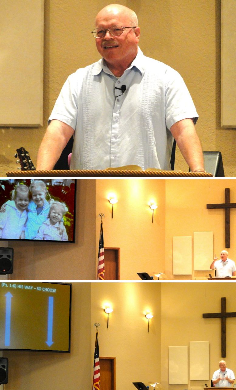 Rev. Charles Worley preaching
"Living Happily Ever After" - 9/4/11