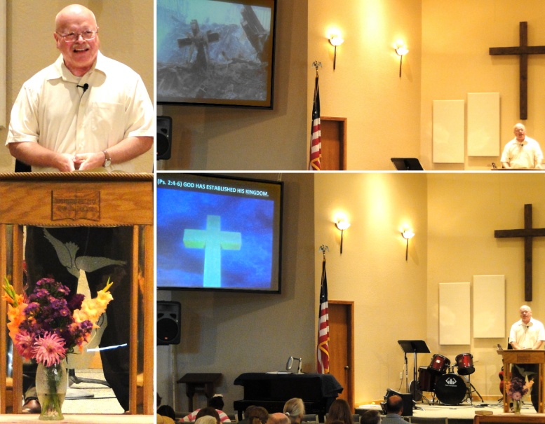 Rev. Charles Worley preaching
"Let the People Know" - 9/11/11