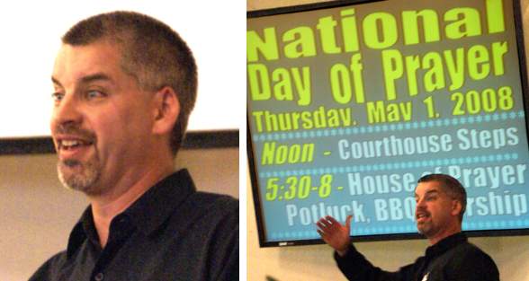 Pastor Phil Stevenson preaching
"A Church that Responds Appropriately" - 4/27/08