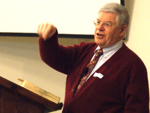 Pastor Dave Stevenson preaching
 "The High Privilege Of Being In Christ" - 2/1/09