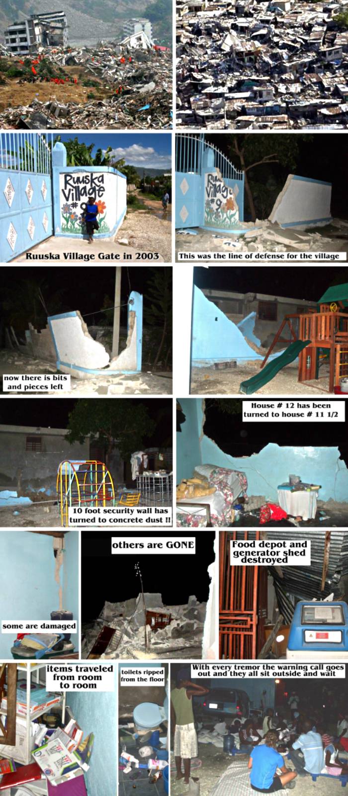Photos Pastor David Showed of Haiti Earthquake Damage - 1/17/10