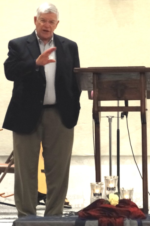 Pastor Dave Stevenson preaching
 "Living the Convinced Life" - 1/24/10