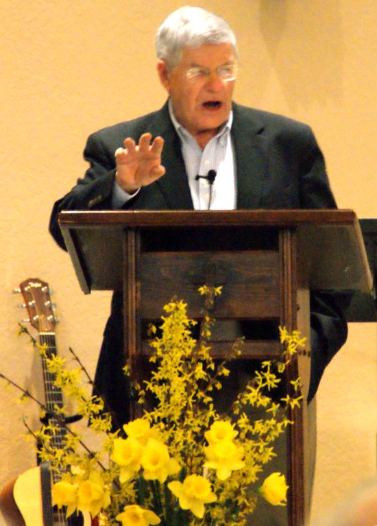 Pastor Dave Stevenson preaching
 "The Risky Life of a Miracle-Worker" - 2/28/10