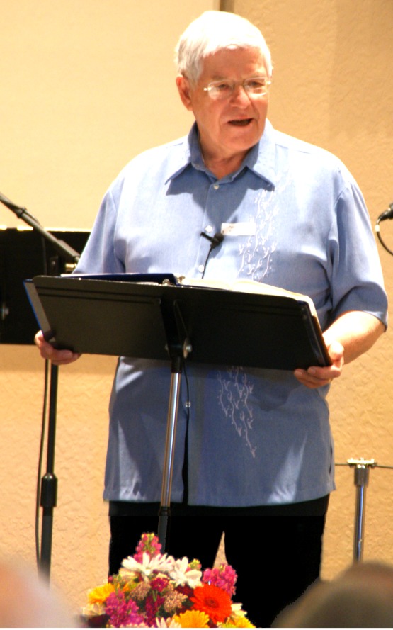 Pastor Dave Stevenson preaching
 "You Follow Me!" - 4/11/10