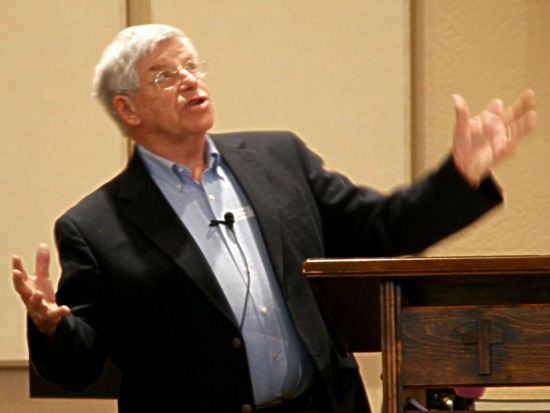 Pastor Dave Stevenson preaching
 "Taken Away, But Coming Again" - 4/18/10