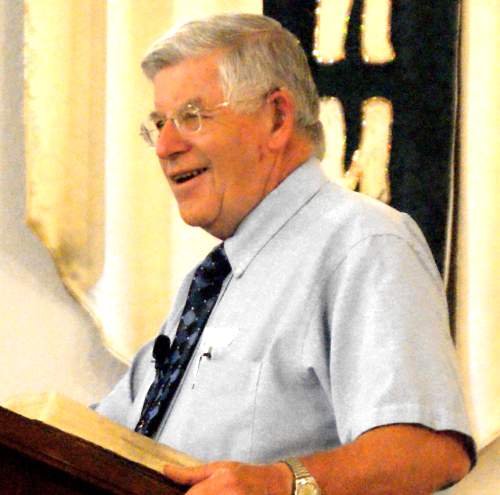 Pastor Dave Stevenson preaching
 "Off With the Old; On With the New" - 8/23/09