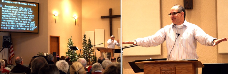 Pastor David Craig preaching
 "The Christ Identity" - 1/2/11